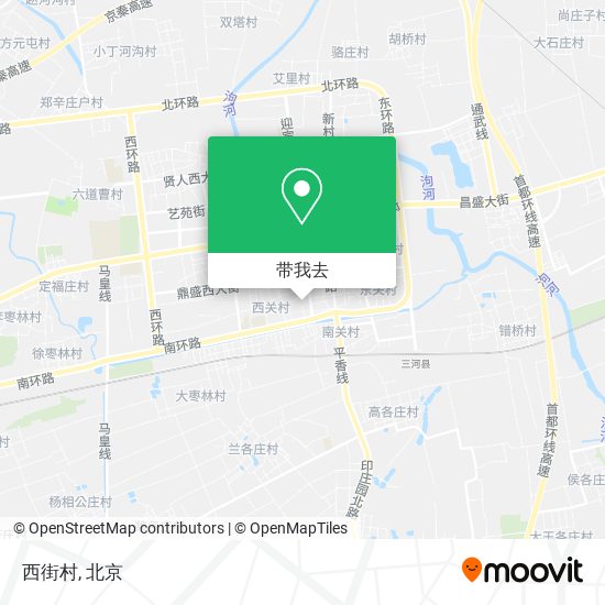 西街村地图