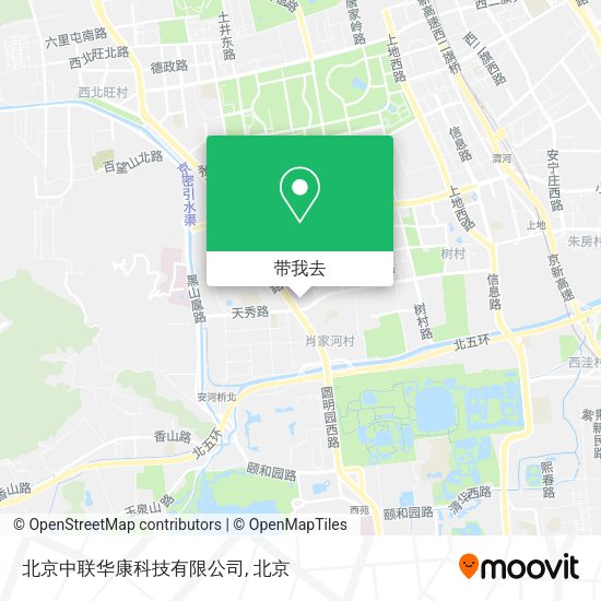北京中联华康科技有限公司地图