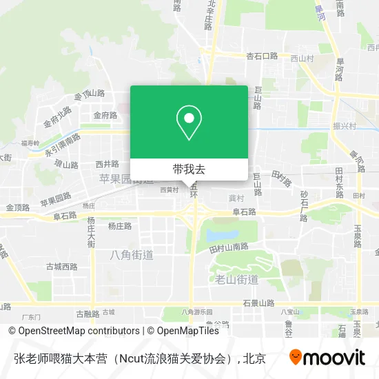 张老师喂猫大本营（Ncut流浪猫关爱协会）地图
