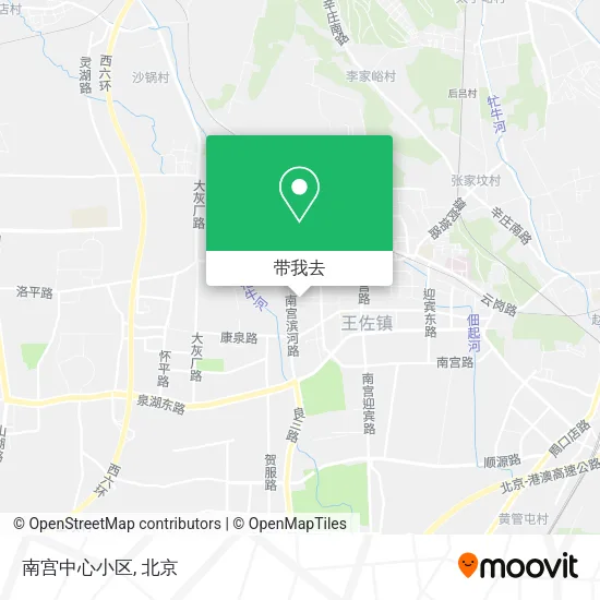 南宫中心小区地图