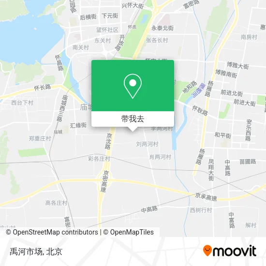 禹河市场地图