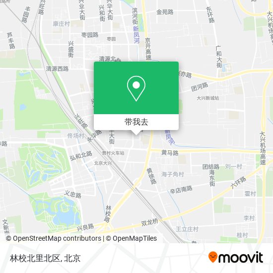 林校北里北区地图