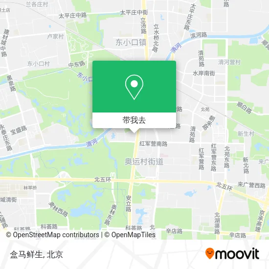 盒马鲜生地图