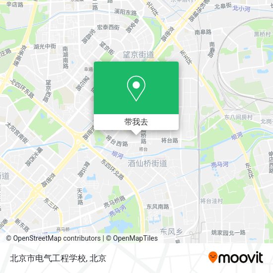 北京市电气工程学校地图