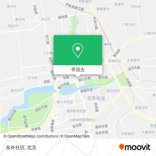 东外社区地图