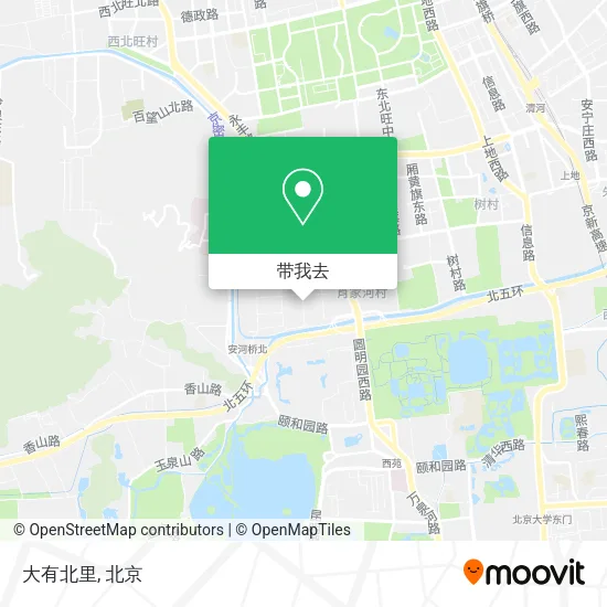 大有北里地图
