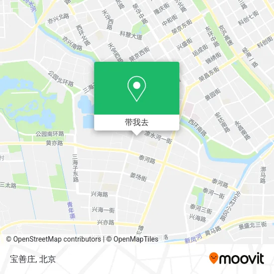 宝善庄地图