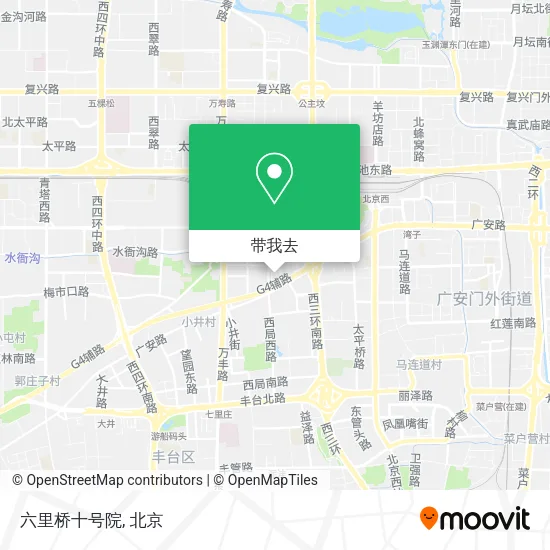 六里桥十号院地图
