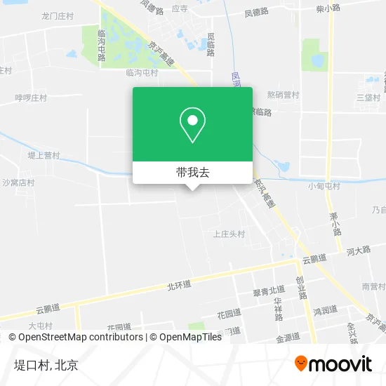堤口村地图
