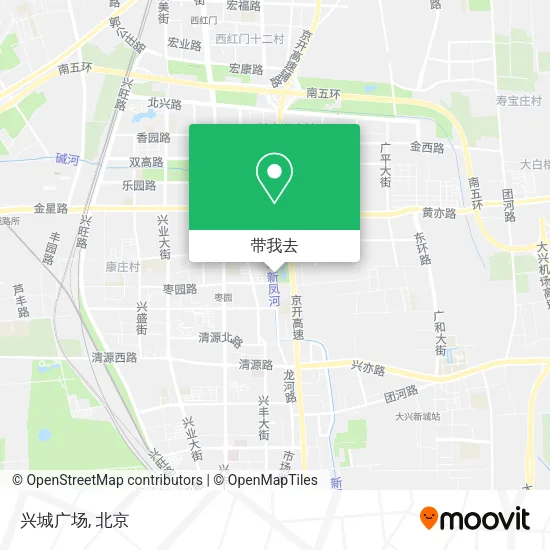 兴城广场地图