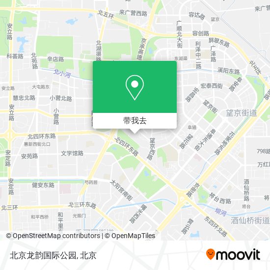 北京龙韵国际公园地图