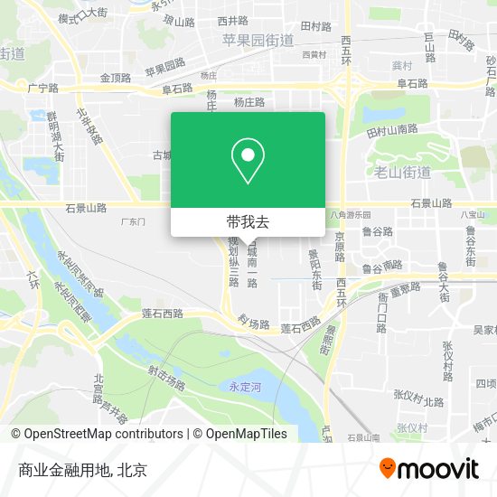 商业金融用地地图