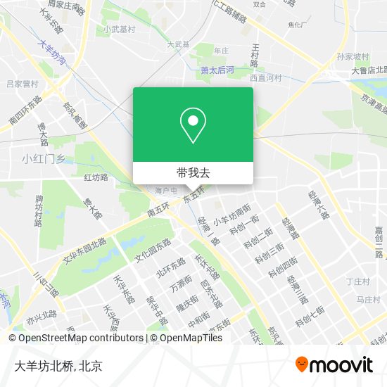 大羊坊北桥地图