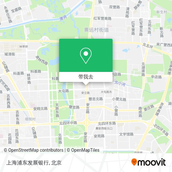 上海浦东发展银行地图