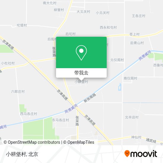 小耕垡村地图