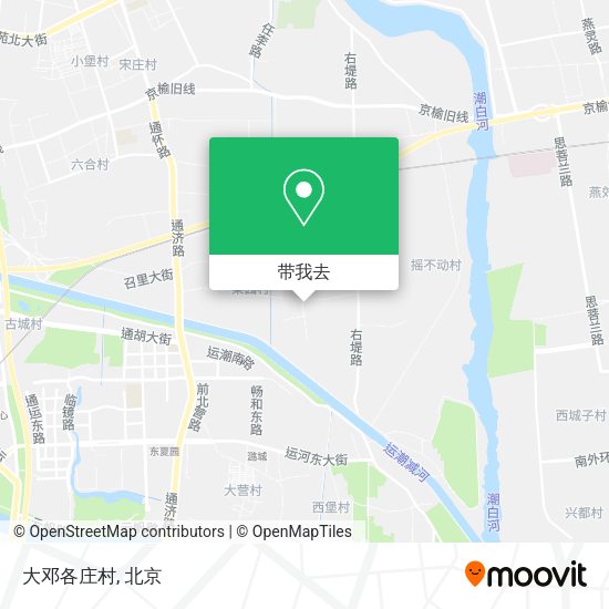 大邓各庄村地图