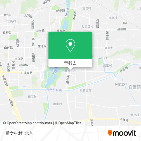 景文屯村地图