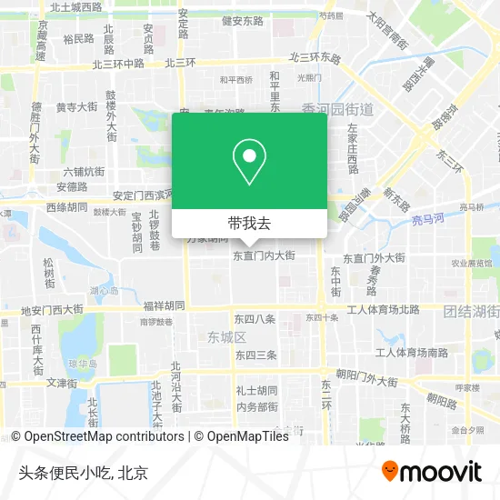 头条便民小吃地图