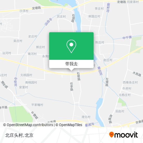 北庄头村地图