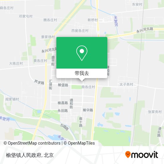 榆垡镇人民政府地图