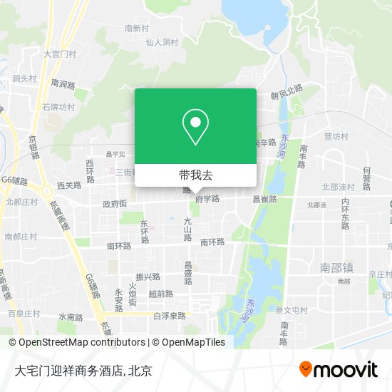 大宅门迎祥商务酒店地图