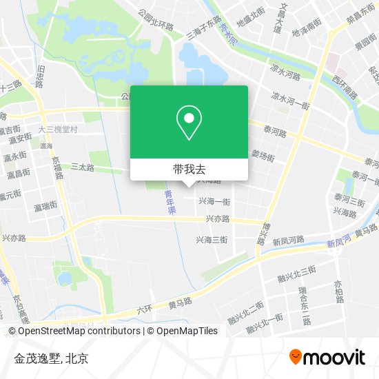 金茂逸墅地图