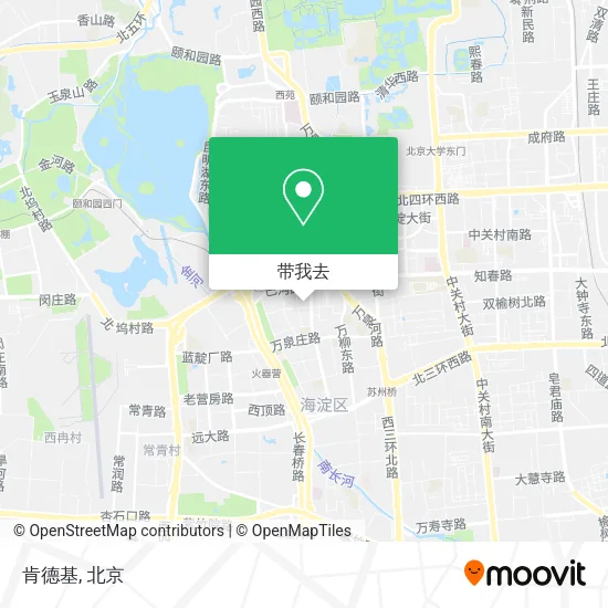肯德基地图