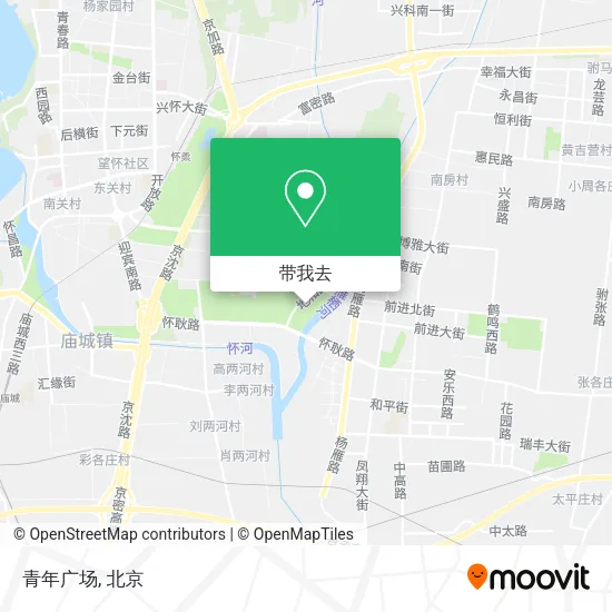 青年广场地图
