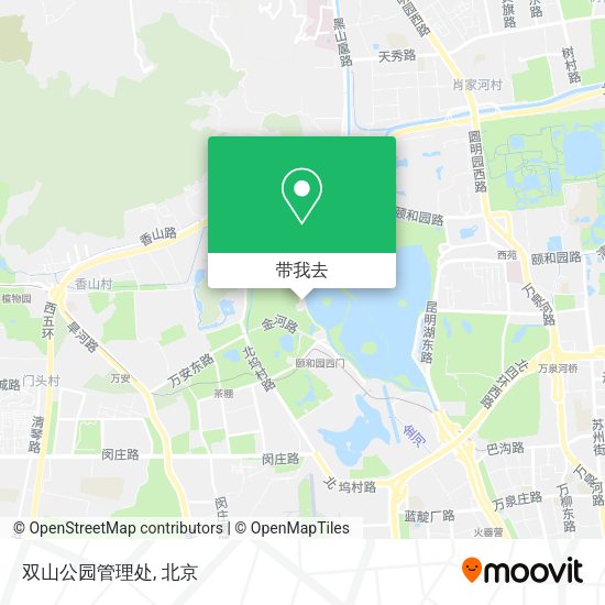 双山公园管理处地图