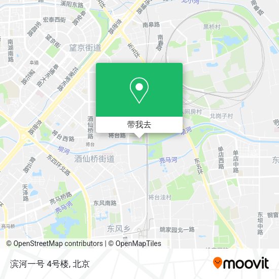 滨河一号 4号楼地图