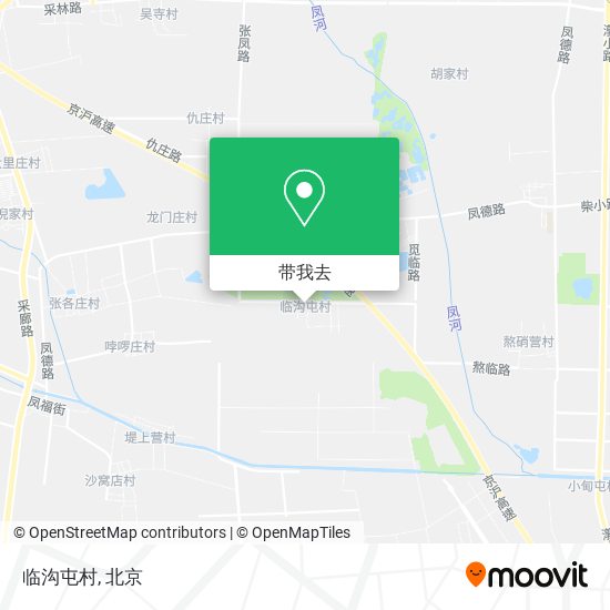 临沟屯村地图