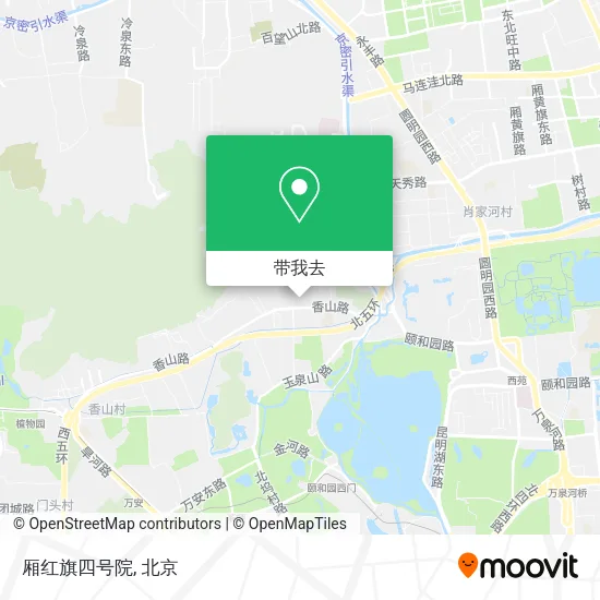 厢红旗四号院地图