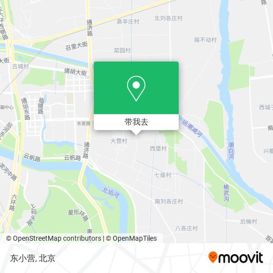 东小营地图