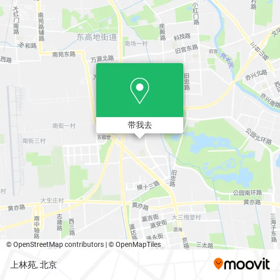 上林苑地图