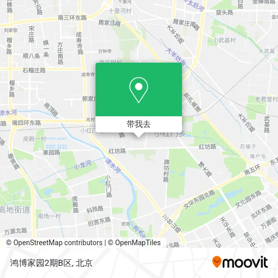 鸿博家园2期B区地图