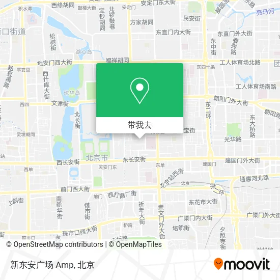 新东安广场 Amp地图
