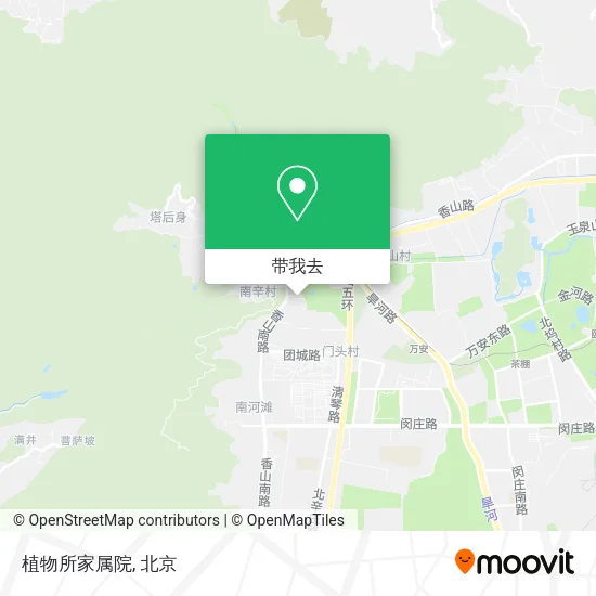 植物所家属院地图