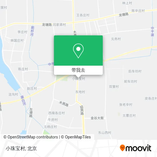 小珠宝村地图