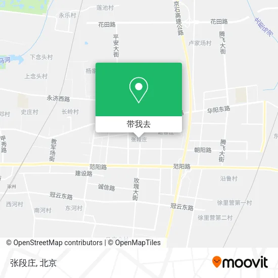 张段庄地图