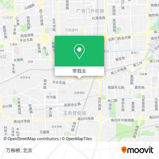 万柳桥地图