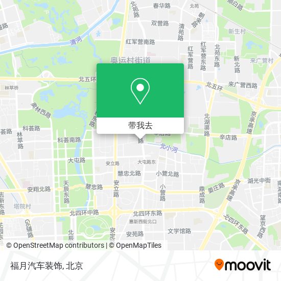 福月汽车装饰地图