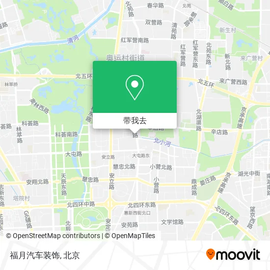 福月汽车装饰地图