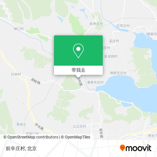 前辛庄村地图