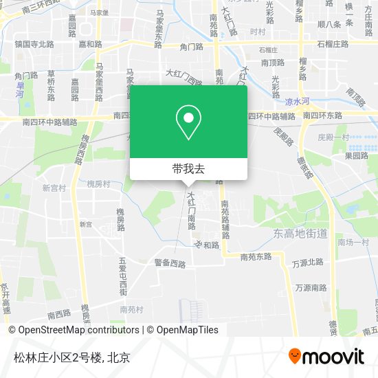 松林庄小区2号楼地图