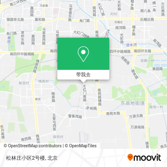 松林庄小区2号楼地图