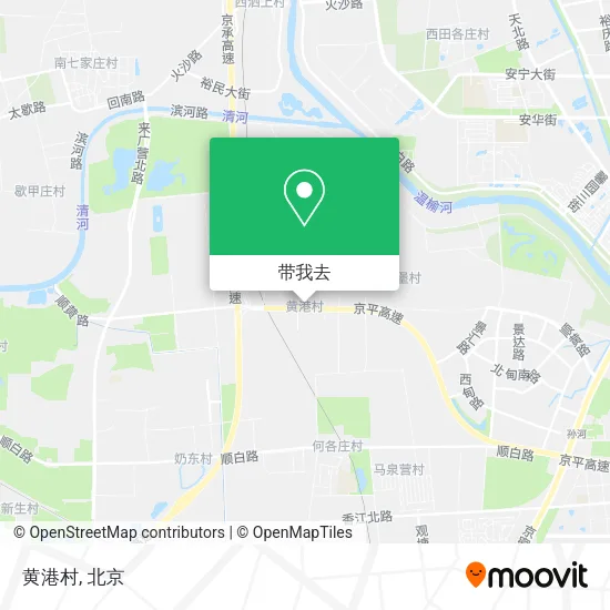 黄港村地图