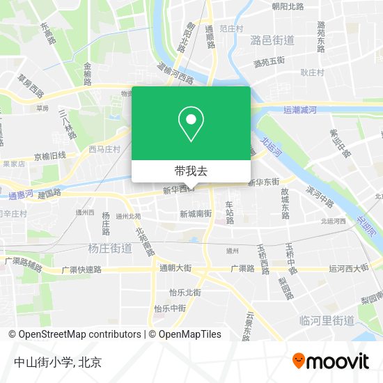 中山街小学地图