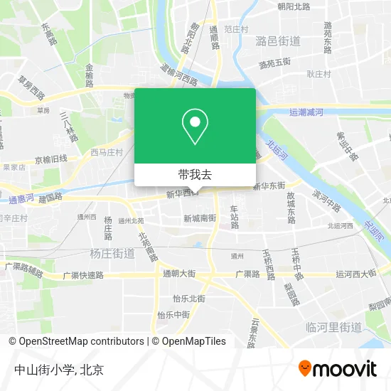 中山街小学地图