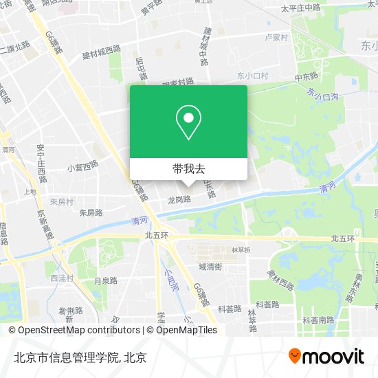 北京市信息管理学院地图