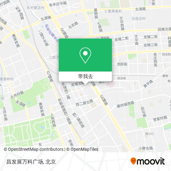 昌发展万科广场地图